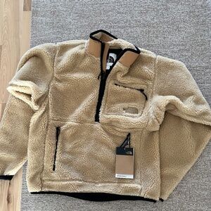 The North Face extreme pilePullover almond butter